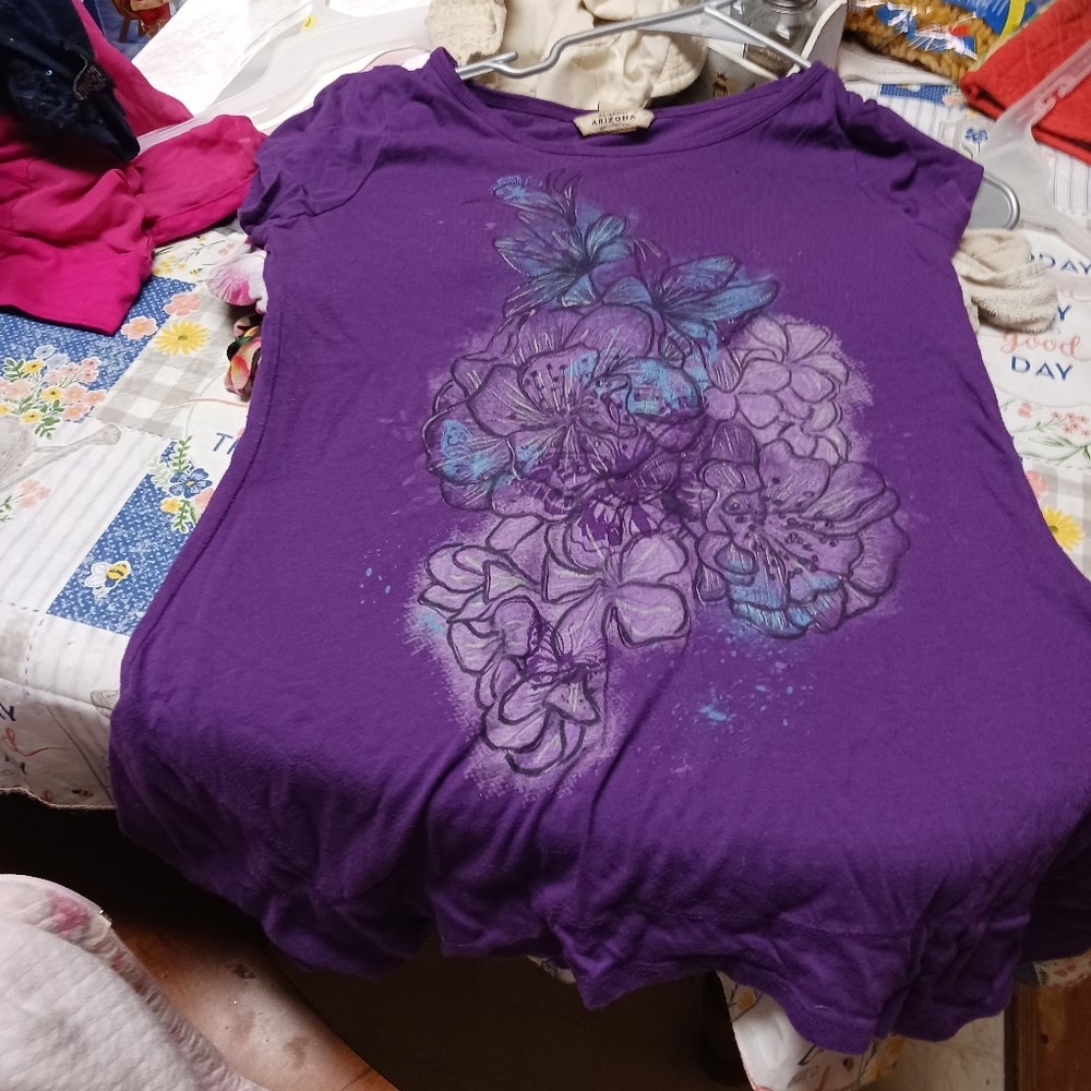 Arizona Jean Company Purple Tee